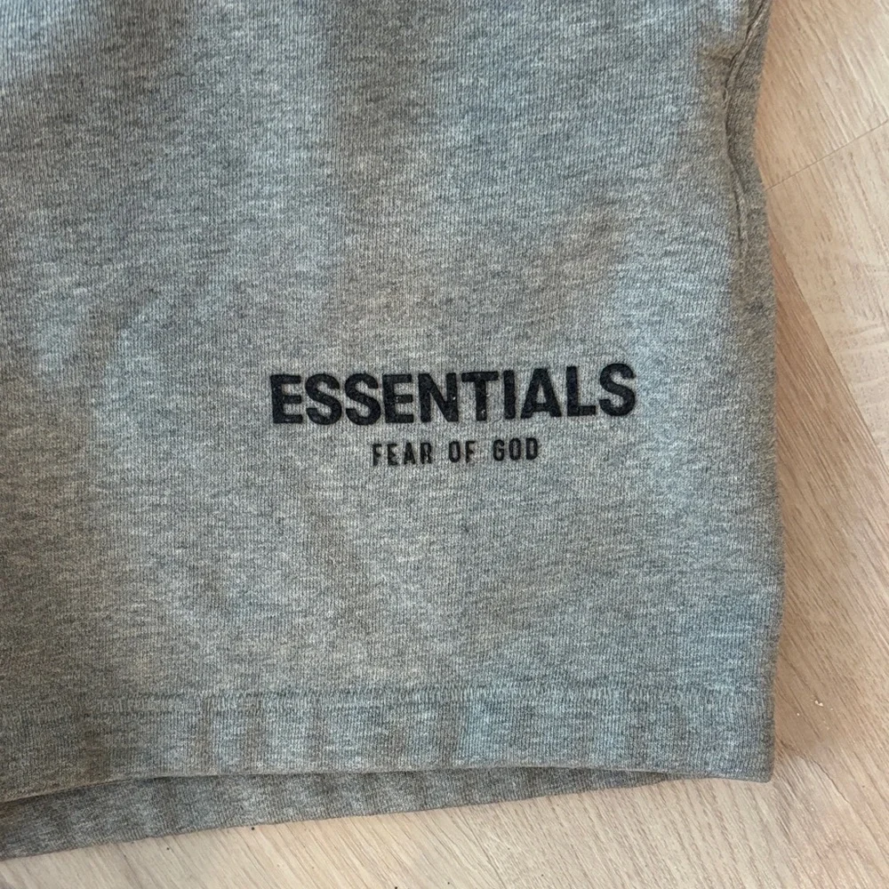 Essentials Athletic Gray Men's Shorts - Picture 3 of 4